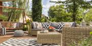 Loungen in de tuin